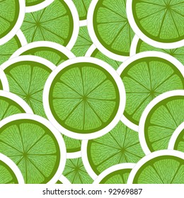 Green lime seamless background