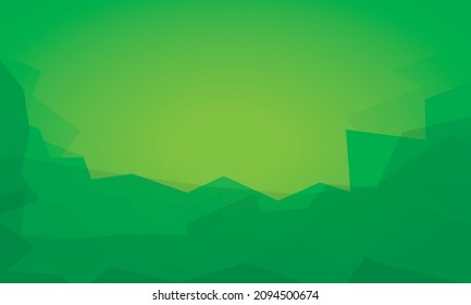 Green and lime green tone background image, green color palette dynamic shape elements Vector illustration. Bright green concept.