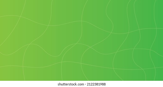 fondo de vector abstracto de línea verde