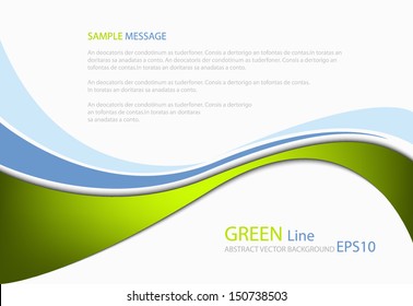 Green line background modern graphic for texture and pattern design. message board for text and message design