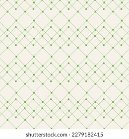 Línea verde y fondo blanco y punto