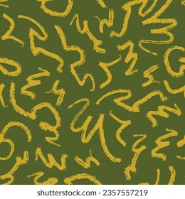 Green line pattern. Can be printed on any material: package, merch, fabric, home.