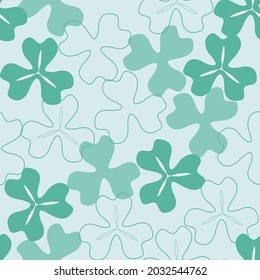 Green line pattern clover Solid and streaks in patterns and backgrounds, vector.