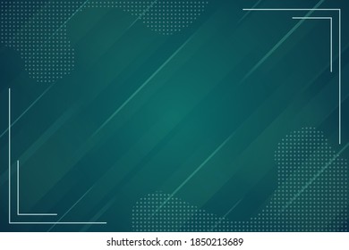 Green Line Shapes. Modern Background Template for Web, Cover, Header, Card, Banner. Design Graphic Vector EPS10
