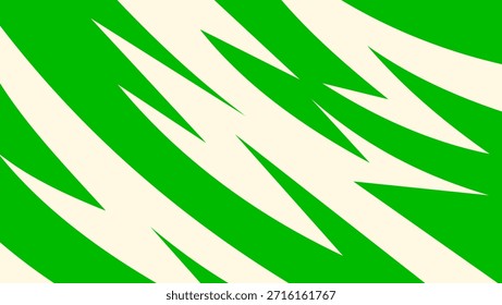 Fundo abstrato geométrico do vetor de linha verde