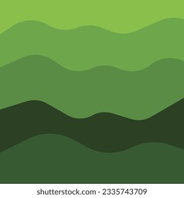 green line wave background vector illustration design