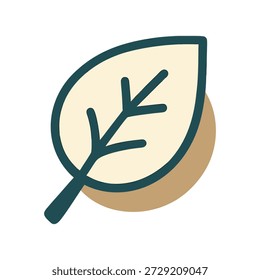 Grün gefüttertes Blatt auf braunem Hintergrund, geeignet für Naturthemen, Bio-Produkte, umweltfreundliche Designs, Wellness-Aktionen und Umweltkampagnen.