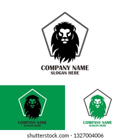 green lion logotype