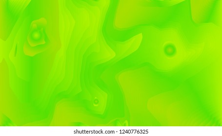 Green liquid color background design. Fluid gradient shapes composition. Modern vector illustration.