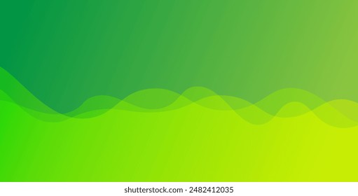 Fondo de color líquido verde. Composición de Formas dinámicas. eps de Vector