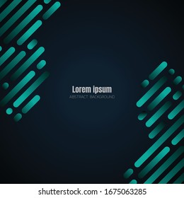 green liquid shape geometric abstract, minimalistic style monotone background, space wallpaper, template for website cover poster banner brochure and more, flat vector graphic design 