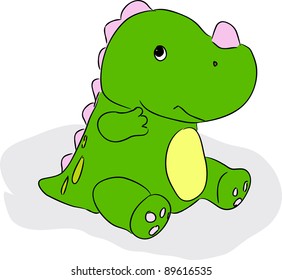 green little dragon