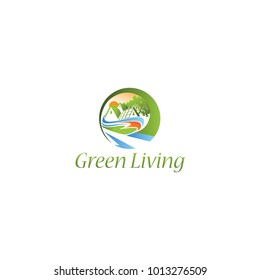 Green Living Logo