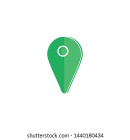 Green Location Icon Vector Illustration Eps