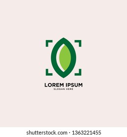 green lock simple logo template vector illustration icon element isolated - Vector