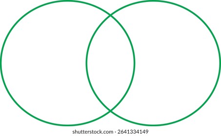 Green logo Art vector illustration