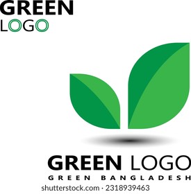 diseño de logotipo verde , logotipo creativo