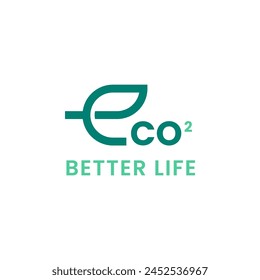 Green logo with "eco2 better life" text, representing a commitment to eco-friendly practices and enhancing quality of life.