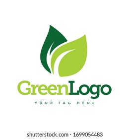 Green Logo For Enviroment Company Editable