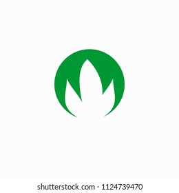 green logo template