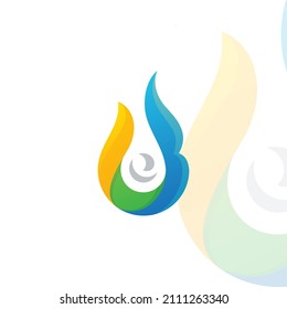 Green logo for this is great for your business logo, with an abstract logo concept