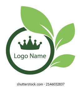 Green Logo which can be used in many ways like as food logo, green logo, healthy logo 