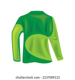 green long sleeve shirt mockup