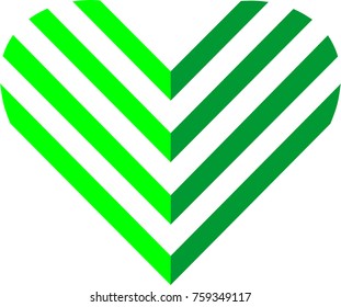 green love arrow