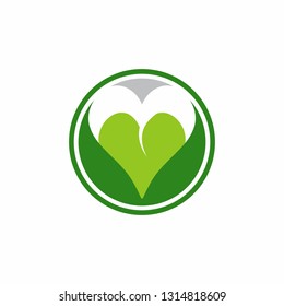 Green Love Sign