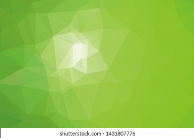 Green Low poly crystal background. Polygon design pattern. environment green Low poly vector illustration, low polygon background.