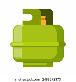 green LPG gas vector illustration, gas elpiji vektor