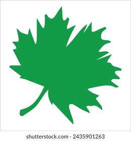 Green Lucky Four Leaf Irish Clover for St. Patrick's Day with distressed rough texture