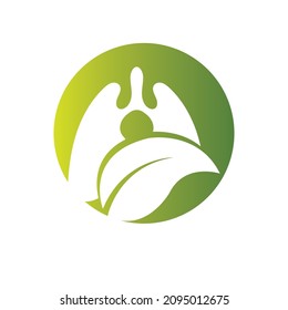 Plantilla de diseño de la ilustración del logotipo del vector Green Lungs
