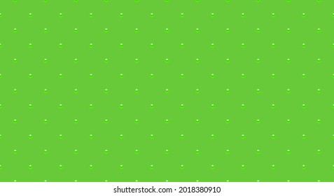 Green luxury background with beads. Seamless vector illustration. 