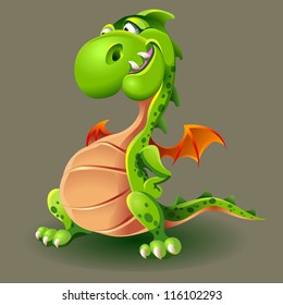 Green magic dragon