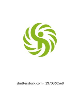 Green man icon