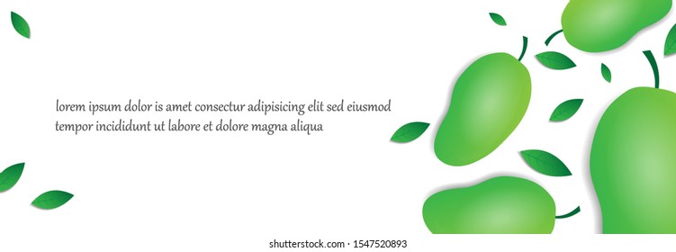 Mango Leaf Decoration Stock Vectors Images Vector Art