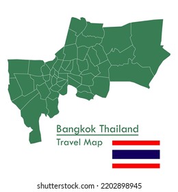 Green Map Bangkok is one of the provinces of Thailand