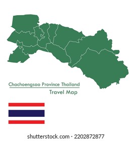 Green Map Chachoengsao Province is one of the provinces of Thailand