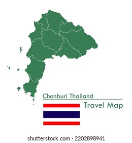 Green Map Chonburi is one of the provinces of Thailand