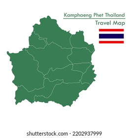 Green Map Kamphaeng Phet Province is one of the provinces of Thailand