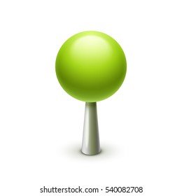 Green map Marker. map pointer icon. Bright sign location. Isolated on white background. 