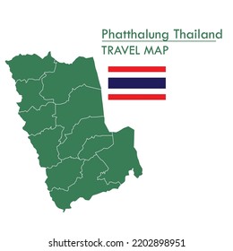 Green Map Phatthalung Province is one of the provinces of Thailand