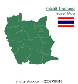 Green Map Phichit Province is one of the provinces of Thailand