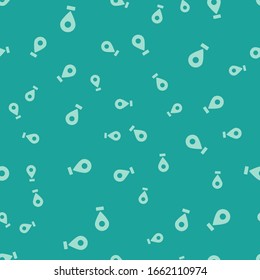 Green Map pin icon isolated seamless pattern on green background. Navigation, pointer, location, map, gps, direction, place, compass, search concept.  Vector Illustration