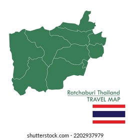 Green Map Ratchaburi is one of the provinces of Thailand