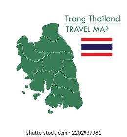 Green Map Trang Province is one of the provinces of Thailand.