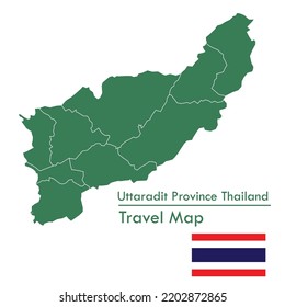 Green Map Uttaradit Province is one of the provinces of Thailand