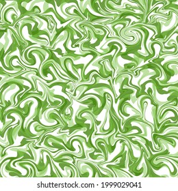 Green marble ink texture background, Hand drawn. Abstract watercolor pattern. Splash of paint. Colorful liquid. vector illustration