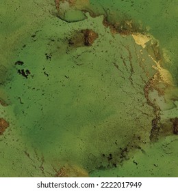 Green Marble Watercolor. Foil Oriental Background. Copper Water Color Watercolor. Fluid Elegant Glitter. Marble Gold Vector Ink. Golden Alcohol Ink Marble. Foil Art Paint. Modern Seamless Painting.